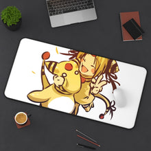 Load image into Gallery viewer, Ampharos Moemon Mouse Pad (Desk Mat) On Desk