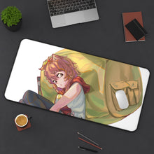 Load image into Gallery viewer, Is It Wrong To Try To Pick Up Girls In A Dungeon? Mouse Pad (Desk Mat) On Desk