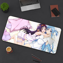 Load image into Gallery viewer, Sword Art Online II Mouse Pad (Desk Mat) On Desk