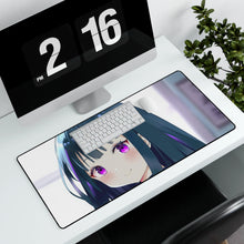 Load image into Gallery viewer, Hyouka Eru Chitanda Mouse Pad (Desk Mat) With Laptop