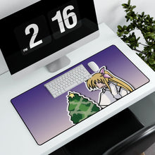 Load image into Gallery viewer, Magical Girl Lyrical Nanoha Mouse Pad (Desk Mat) With Laptop