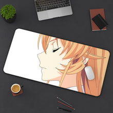 Load image into Gallery viewer, Erina Nakiri Mouse Pad (Desk Mat) On Desk