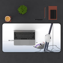 Load image into Gallery viewer, Darker Than Black Mouse Pad (Desk Mat) With Laptop