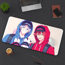 Load image into Gallery viewer, SK8 The Infinity Mouse Pad (Desk Mat) On Desk