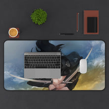 Load image into Gallery viewer, Hyakkimaru Mouse Pad (Desk Mat) With Laptop