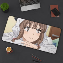 Load image into Gallery viewer, Kaede Azusagawa Mouse Pad (Desk Mat) With Laptop