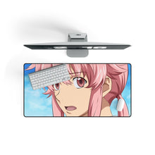 Load image into Gallery viewer, Mirai Nikki Yuno Gasai Mouse Pad (Desk Mat) On Desk