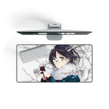 Load image into Gallery viewer, Anime, Girl, Glasses, Photographer, Mouse Pad (Desk Mat)