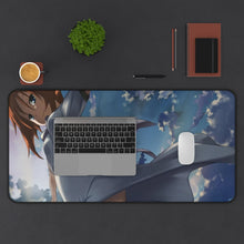 Load image into Gallery viewer, When They Cry Mouse Pad (Desk Mat) With Laptop