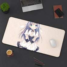 Load image into Gallery viewer, Is The Order A Rabbit? Mouse Pad (Desk Mat) On Desk