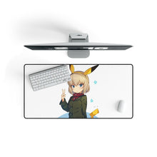 Load image into Gallery viewer, Girls und Panzer Mouse Pad (Desk Mat) On Desk