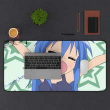 Load image into Gallery viewer, Lucky Star Konata Izumi Mouse Pad (Desk Mat) With Laptop