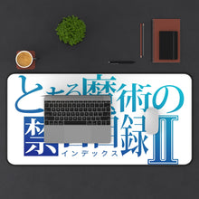 Load image into Gallery viewer, A Certain Magical Index Mouse Pad (Desk Mat) With Laptop