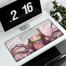 Load image into Gallery viewer, Demon Slayer: Kimetsu no Yaiba Nezuko Kamado Mouse Pad (Desk Mat) With Laptop