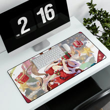 Load image into Gallery viewer, Santa, Girl, Anime, Genshin Impact, Barbara, Mouse Pad (Desk Mat)