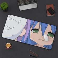 Load image into Gallery viewer, Lucky Star Konata Izumi, Kagami Hiiragi Mouse Pad (Desk Mat) On Desk