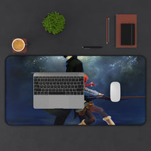 Load image into Gallery viewer, Darker Than Black Mouse Pad (Desk Mat) With Laptop