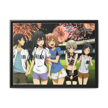 Load image into Gallery viewer, My Teen Romantic Comedy SNAFU Hachiman Hikigaya, Yukino Yukinoshita, Yui Yuigahama, Saika Totsuka, Komachi Hikigaya Canvas Framed Art Print
