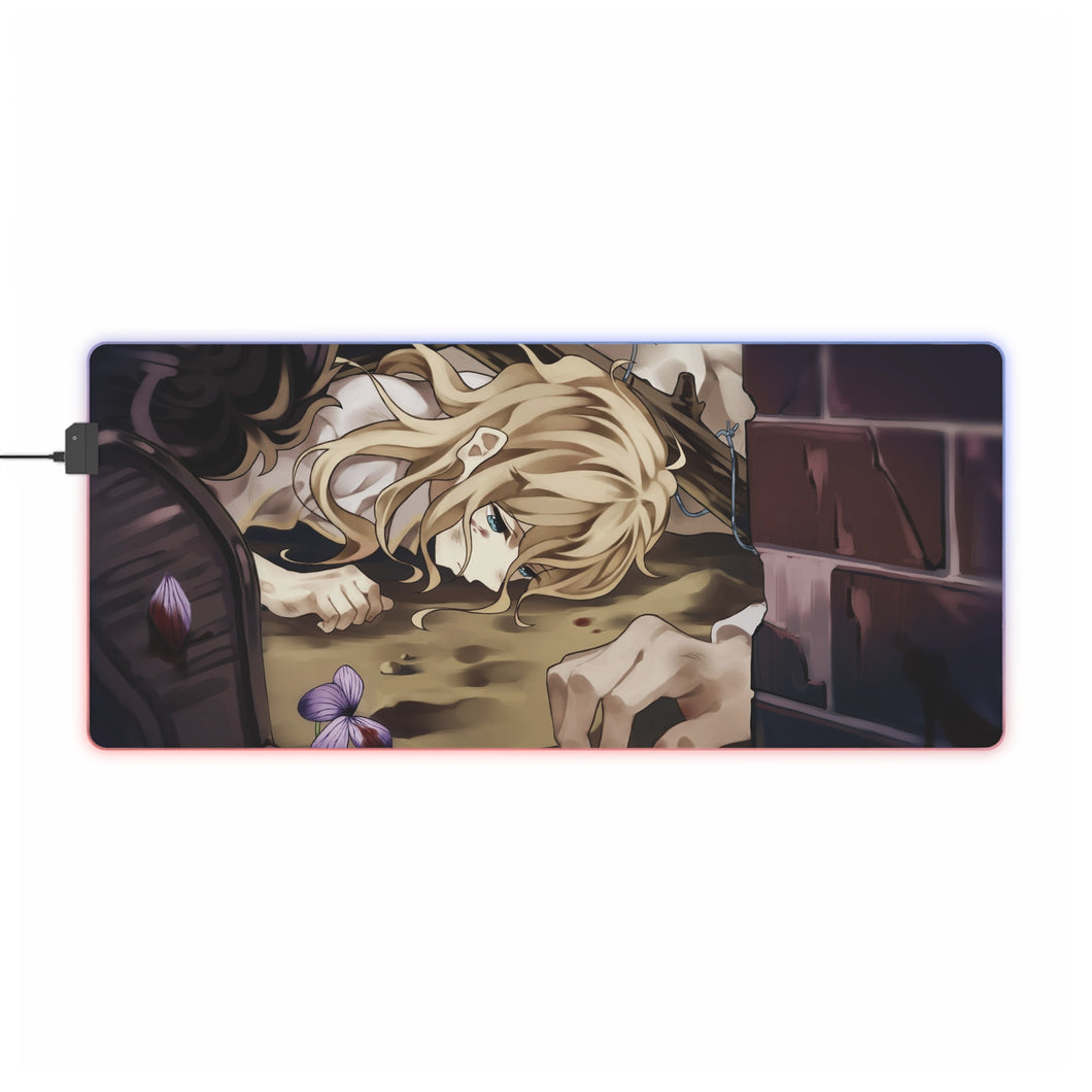 Violet Evergarden RGB LED Mouse Pad (Desk Mat)