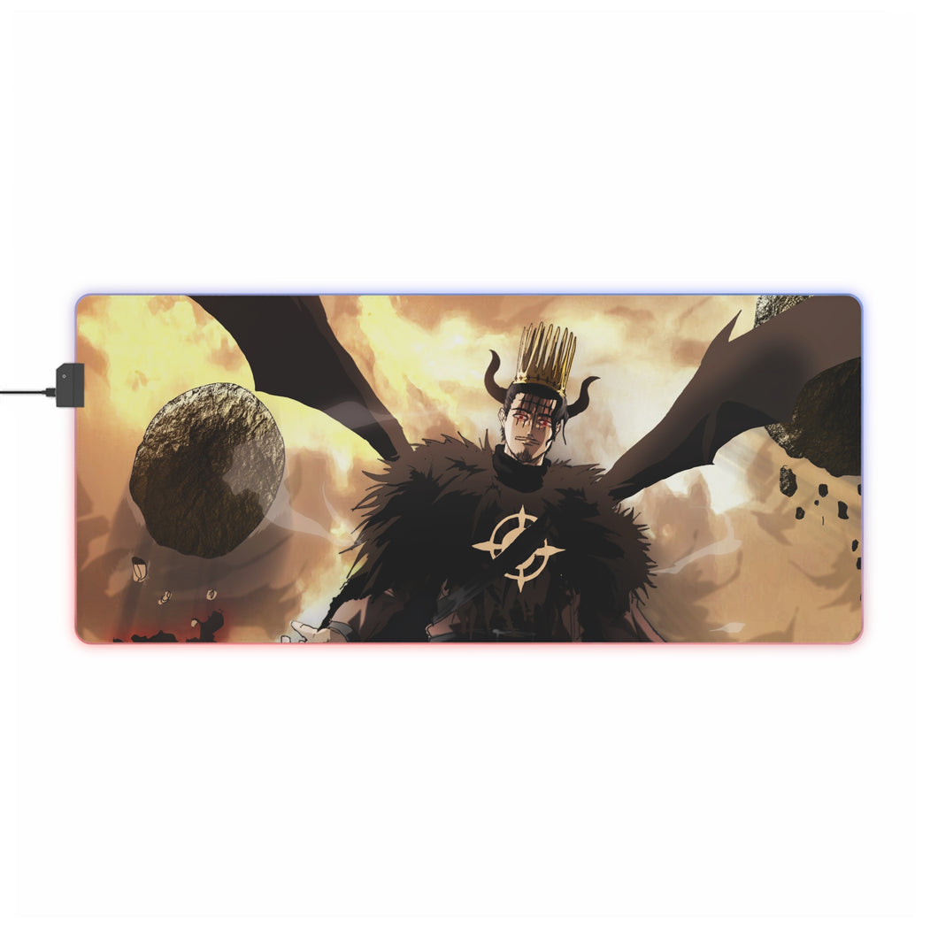 Anime Black Clover RGB LED Mouse Pad (Desk Mat)