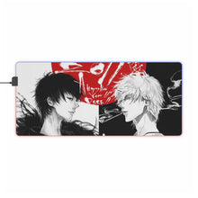 Load image into Gallery viewer, Durarara!! Izaya Orihara, Shizuo Heiwajima RGB LED Mouse Pad (Desk Mat)

