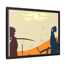 Load image into Gallery viewer, Anime Samurai Champloo Canvas Framed Art Print
