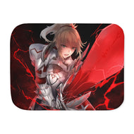 Fate/Apocrypha Saber Of Red Sherpa Blanket