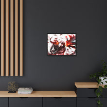 Load image into Gallery viewer, Touka (Tokyo Ghoul) Canvas Framed Art Print
