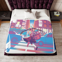 Load image into Gallery viewer, Monogatari (Series) Sherpa Blanket
