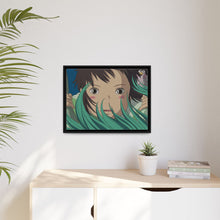 Load image into Gallery viewer, Anime Spirited Awayr Canvas Framed Art Print
