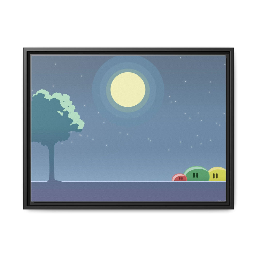 Anime Clannad Canvas Framed Art Print