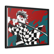 Load image into Gallery viewer, Anime Demon Slayer: Kimetsu no Yaiba Canvas Framed Art Print

