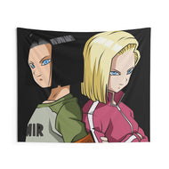 Dragon Ball Super - Android 17 & 18 Indoor Wall Tapestry