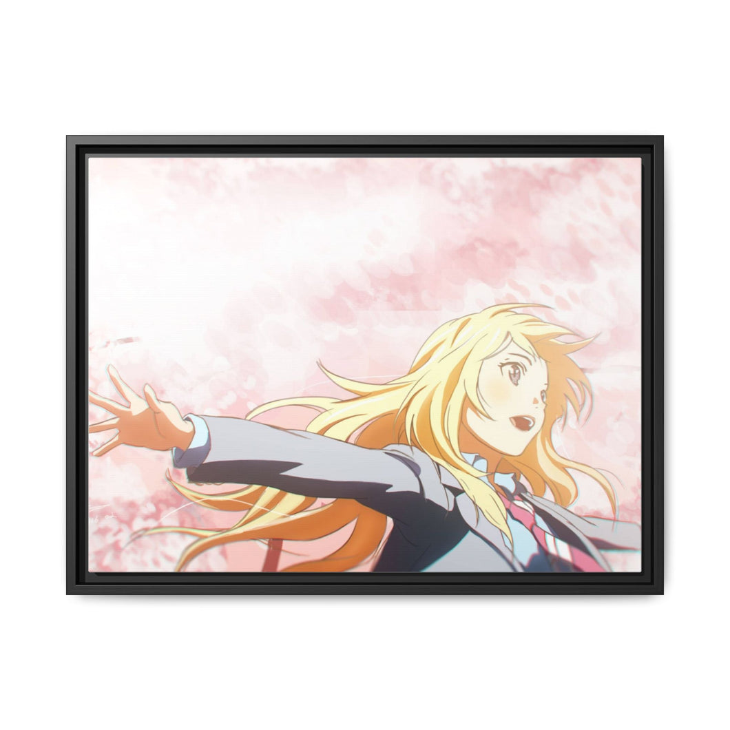 Kaori Miyazono Canvas Framed Art Print