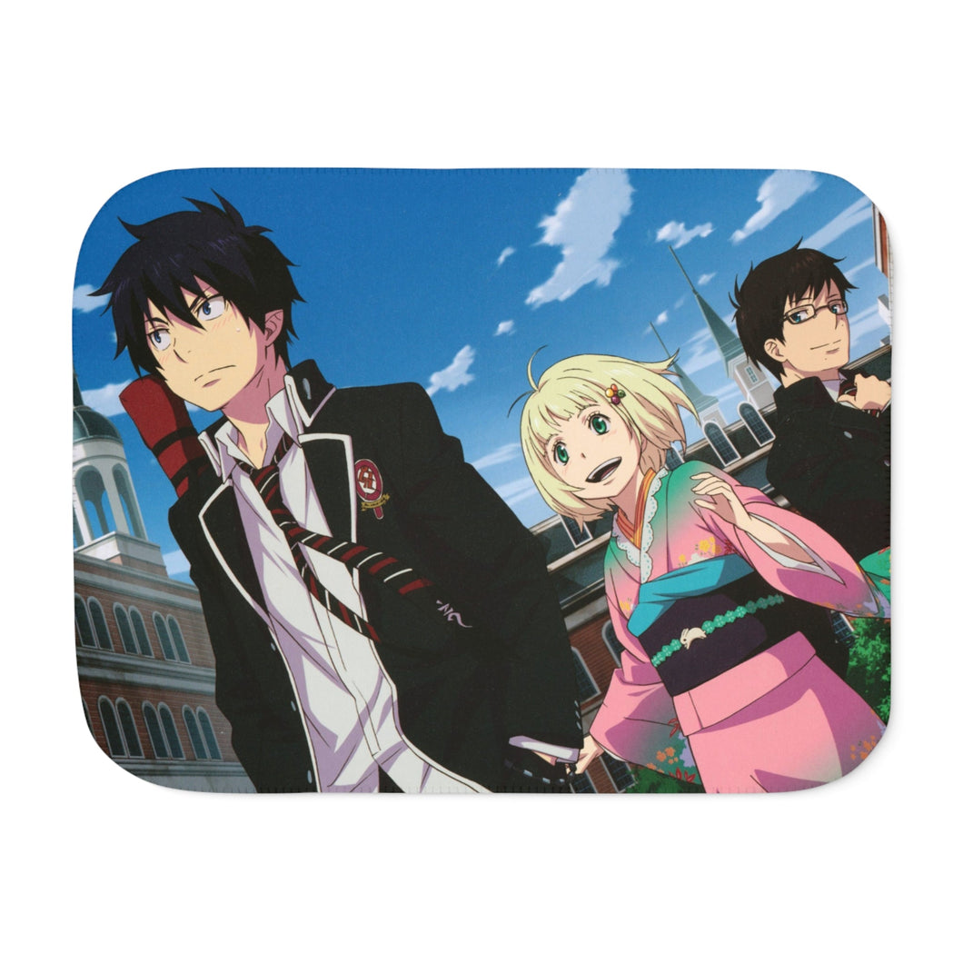 Rin,Yukio and Shiemi Sherpa Blanket