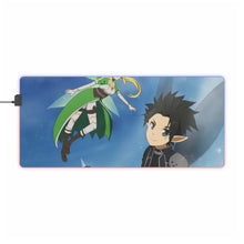 Load image into Gallery viewer, Sword Art Online RGB LED Mouse Pad (Desk Mat)
