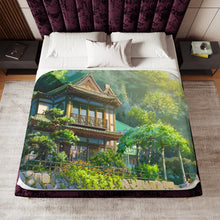 Load image into Gallery viewer, Miyamizu Residence Sherpa Blanket

