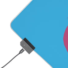 Load image into Gallery viewer, rito, momo y mea to love ru minimalist RGB LED Mouse Pad (Desk Mat)
