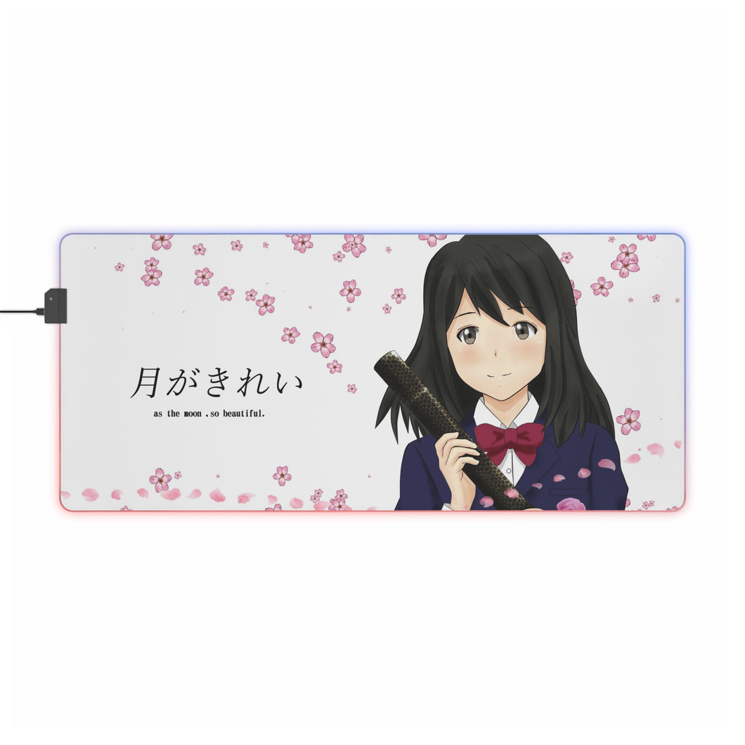 Tsuki Ga Kirei RGB LED Mouse Pad (Desk Mat)