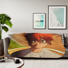 Load image into Gallery viewer, Hinata Shoyo Sherpa Blanket
