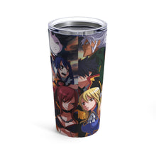 Load image into Gallery viewer, Fairy Tail Natsu Dragneel, Erza Scarlet, Gray Fullbuster, Lucy Heartfilia, Happy Tumbler 20oz
