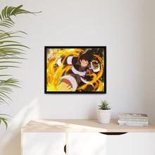 Load image into Gallery viewer, Fire Force Shinra Kusakabe Canvas Framed Art Print
