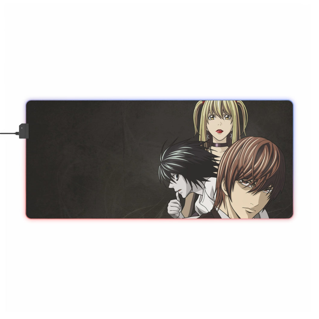 Anime Death Note RGB LED Mouse Pad (Desk Mat)