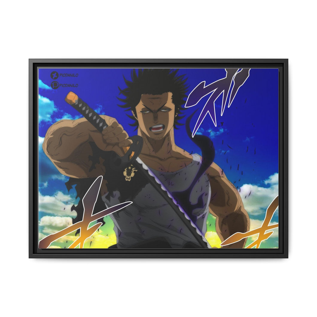 Black Clover Yami Sukehiro Canvas Framed Art Print