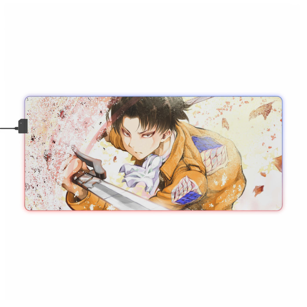Anime Attack On Titan RGB LED Mouse Pad (Desk Mat)