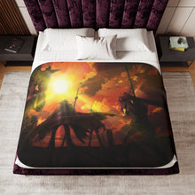 Load image into Gallery viewer, Tengen Toppa Gurren Lagann Sherpa Blanket
