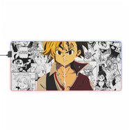 The Seven Deadly Sins RGB LED Mouse Pad (Desk Mat)