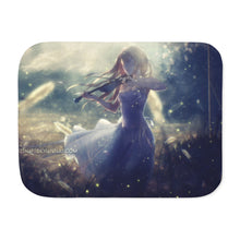Load image into Gallery viewer, Anime Your Lie in April Sherpa Blanket
