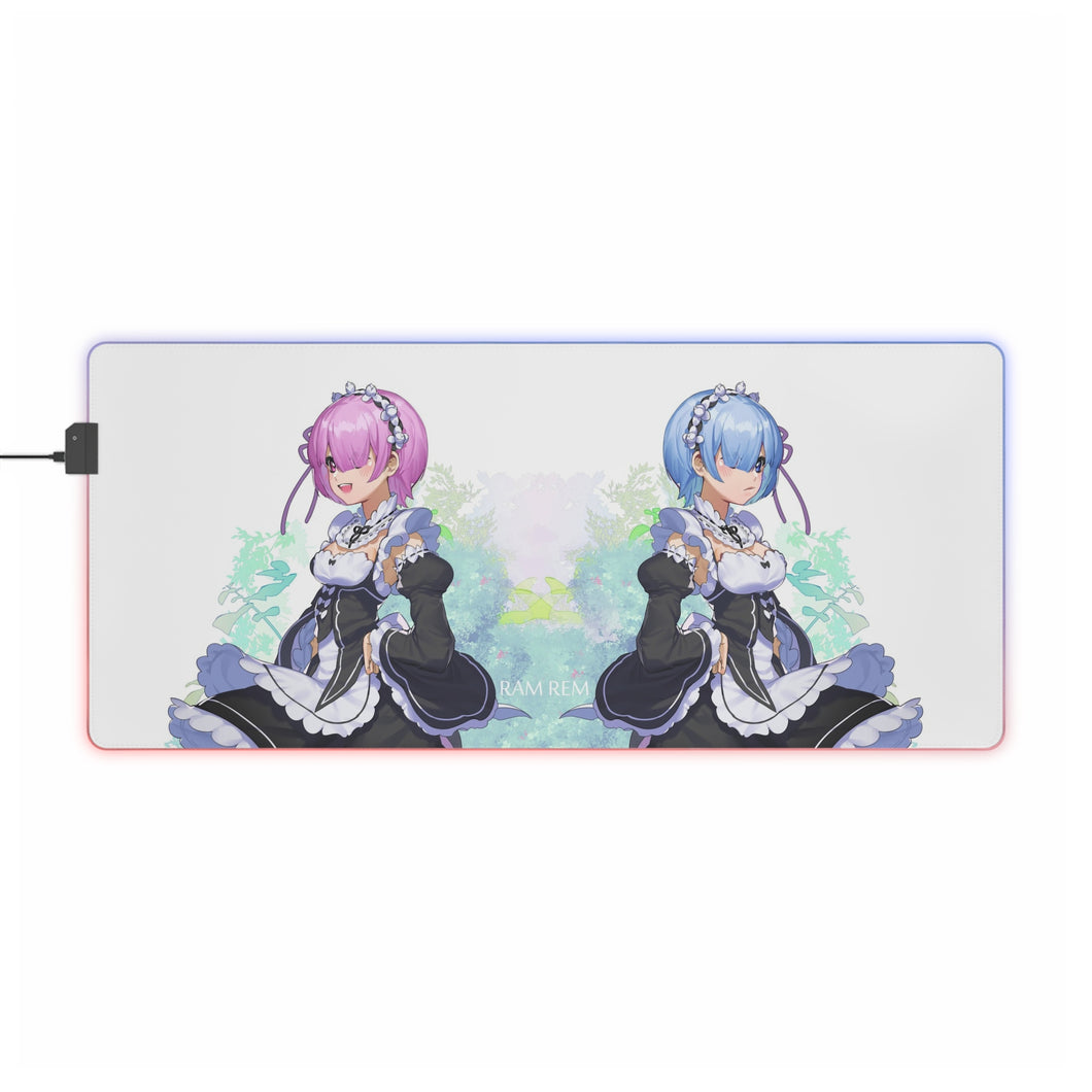 Re:ZERO -Starting Life In Another World- RGB LED Mouse Pad (Desk Mat)