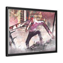 Load image into Gallery viewer, Anime Chainsaw Man Canvas Framed Art Print

